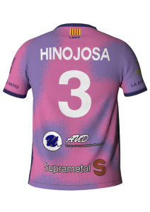 Camiseta de futbol personalizada